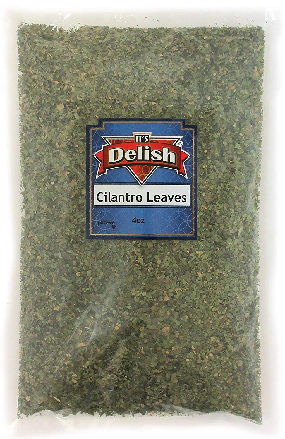 Dried Cilantro All Natural by Its Delish, 4 Oz Bag