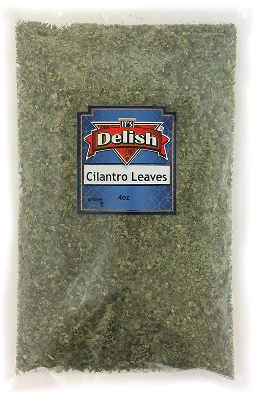 Dried Cilantro All Natural by Its Delish, 4 Oz Bag