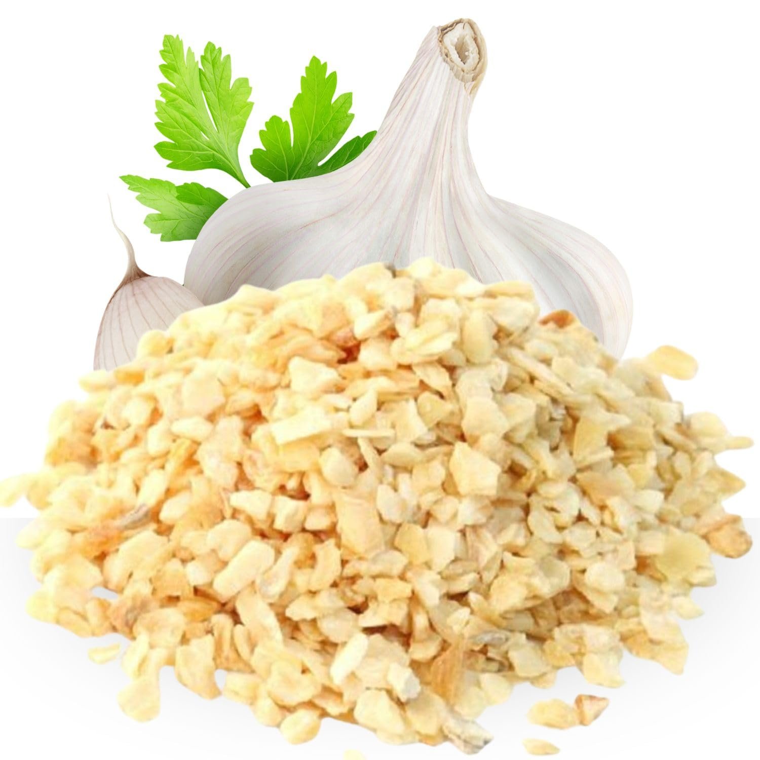 Dried Minced Garlic by Its Delish, 2.5 lbs 40 Oz Jumbo Container Jar  All Natural Peeled Chopped Garlic Cloves Dehydrated, No Pr thumbnail 2