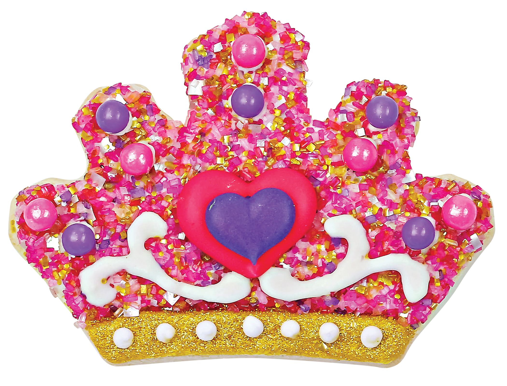 Bakery Bling Princess Tiara Designer Cookie Kit, 8 count, Nut Free, Dairy Free thumbnail 4