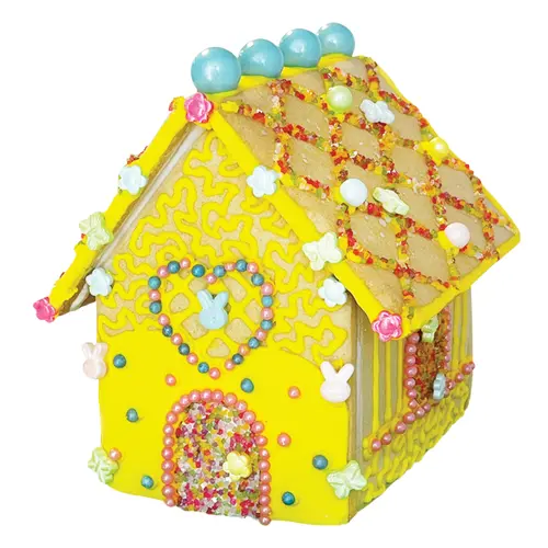 Bakery Blingâ„¢ Hoppily Ever After Mini Sugar House â€“ Easter Cookie Decorating Kit with Icing, Edible Glitter & Candy | Pre-Ba thumbnail 2