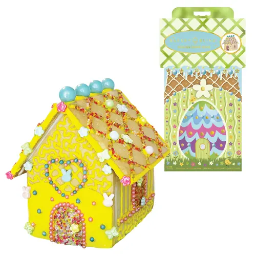 Bakery Blingâ„¢ Hoppily Ever After Mini Sugar House â€“ Easter Cookie Decorating Kit with Icing, Edible Glitter & Candy | Pre-Ba thumbnail 4