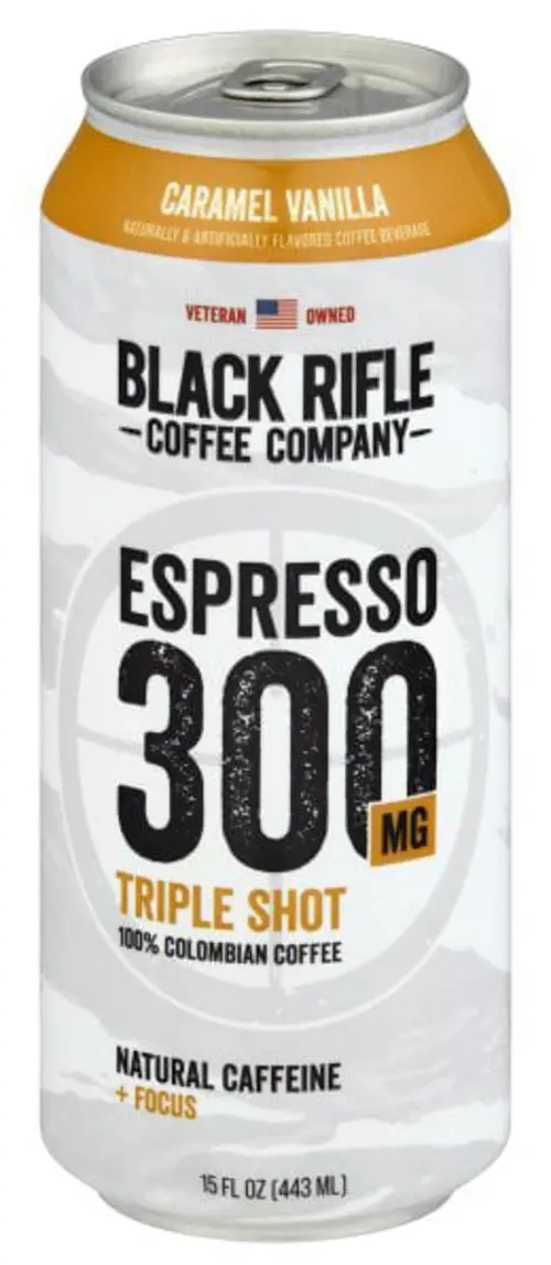 Black Rifle Coffee Espresso Triple Shot Caramel Vanilla 15oz thumbnail 2