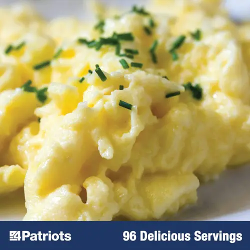4Patriots Scrambled Eggs, Freeze-Dried Powdered Eggs, For Survival, Emergency Preparedness, Camping And Backpacking, Dehydrated, thumbnail 2