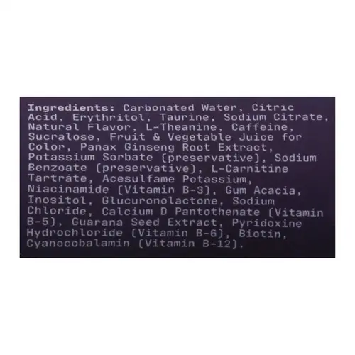 Alani Nu Sugar Free Energy Drink, Cosmic Stardust, 12 fl oz, Can, 200mg Caffeine thumbnail 3