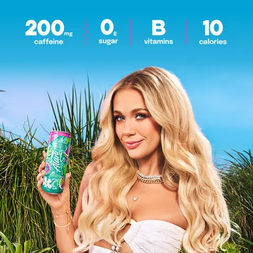 Alani Nu Sugar Free Energy Drink, Watermelon Wave, 12 fl oz, Can, 200mg Caffeine thumbnail 4