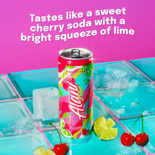 Alani Nu Sugar Free Energy Drink, Cherry Twist, 12 fl oz, Can, 200mg Caffeine thumbnail 3