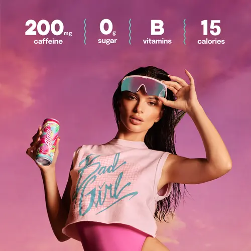 Alani Nu Sugar Free Energy Drink, Cherry Twist, 12 fl oz, Can, 200mg Caffeine thumbnail 4