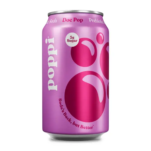 Poppi Doc Pop Prebiotic Soda, 12 oz, 1 Pack Can