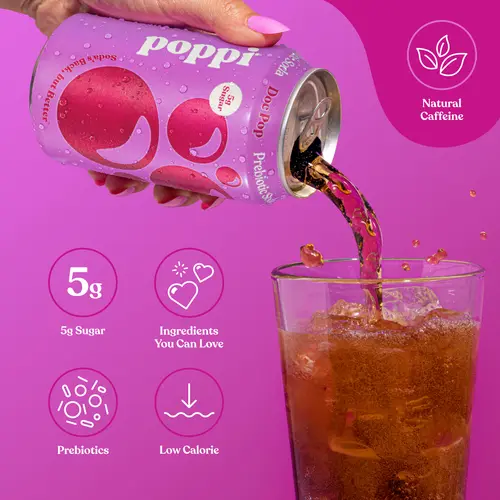 Poppi Doc Pop Prebiotic Soda, 12 oz, 1 Pack Can thumbnail 4