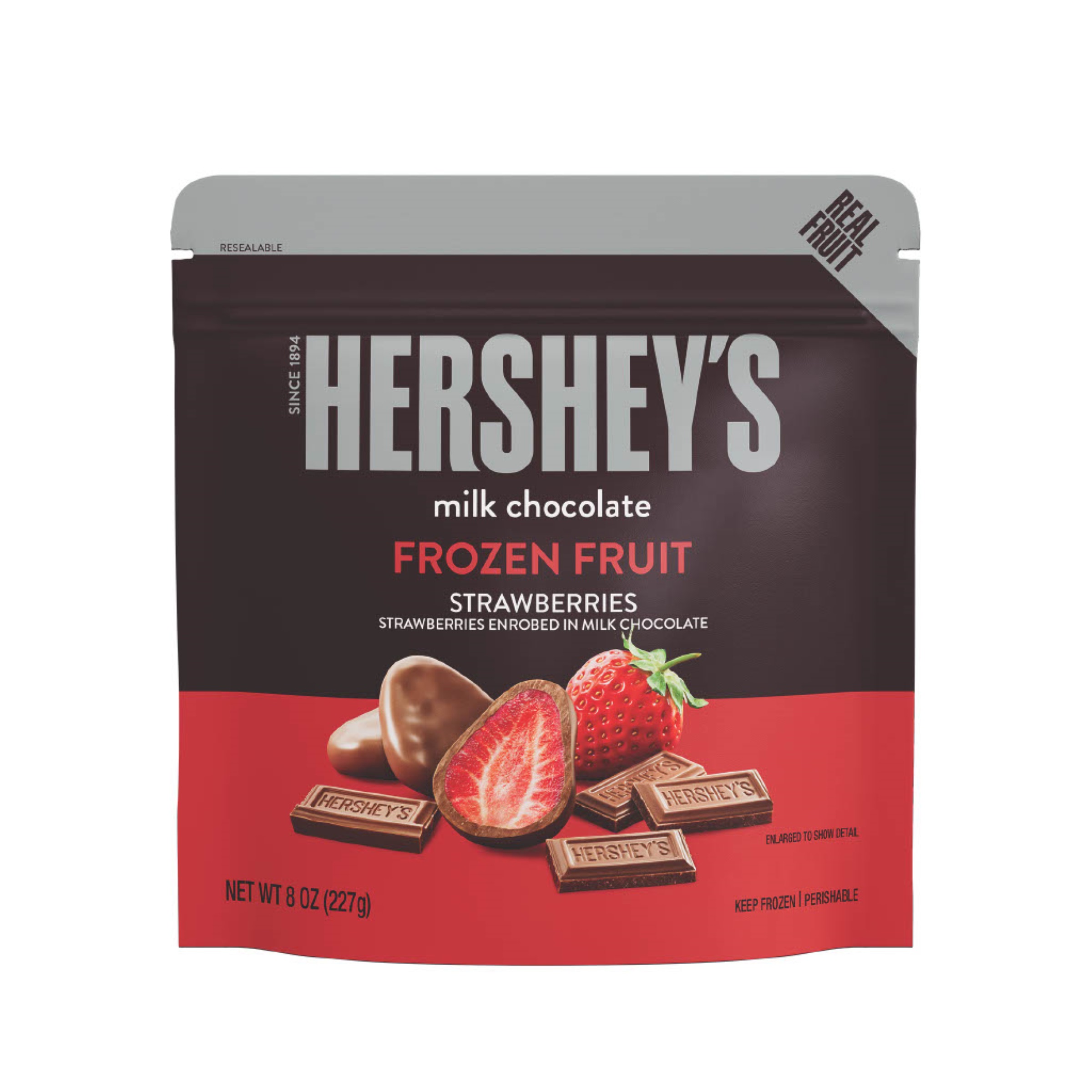 Hershey's Milk Chocolate Covered Strawberry, 8oz (Frozen)