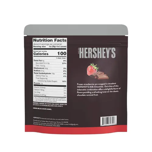 Hershey's Milk Chocolate Covered Strawberry, 8oz (Frozen) thumbnail 3