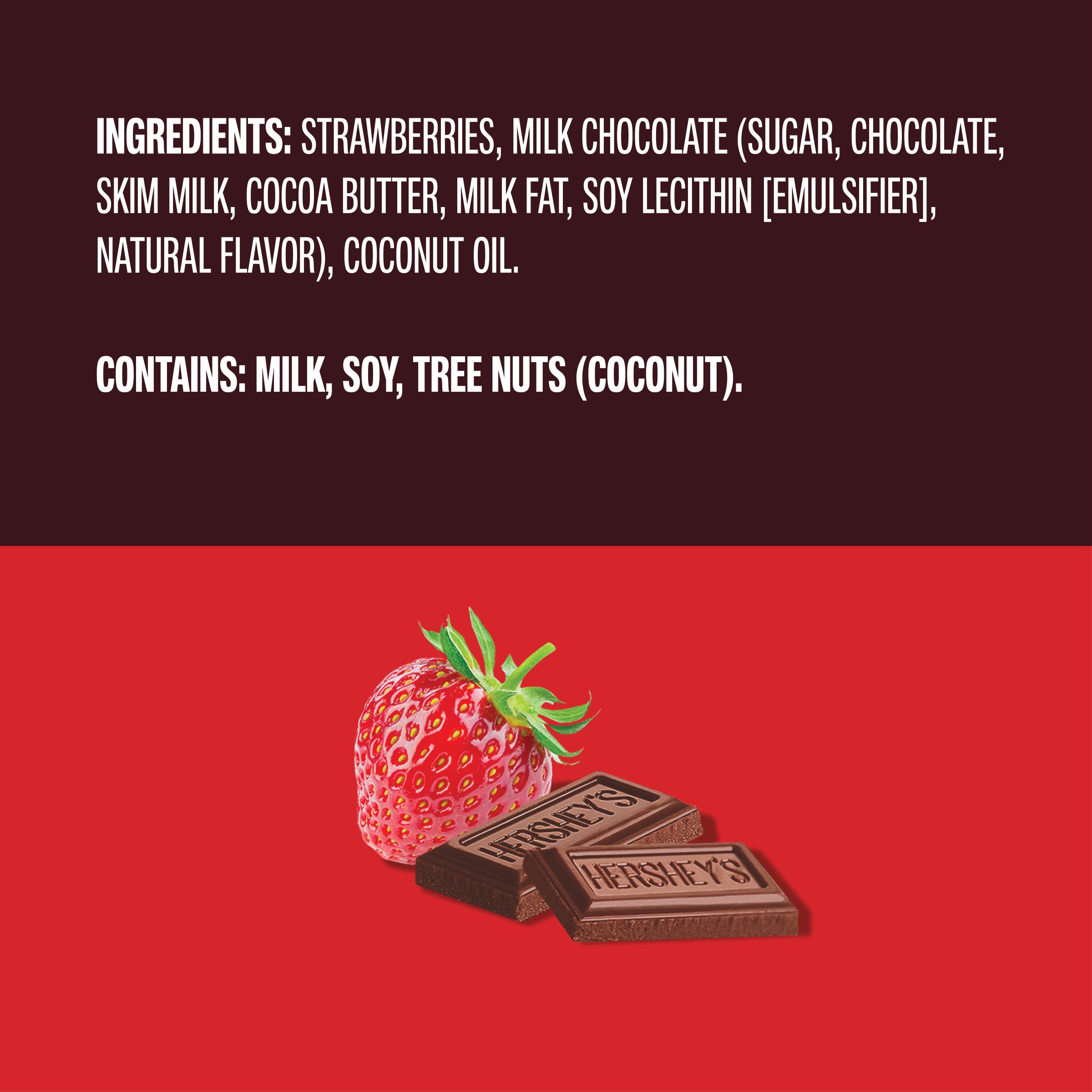 Hershey's Milk Chocolate Covered Strawberry, 8oz (Frozen) thumbnail 4