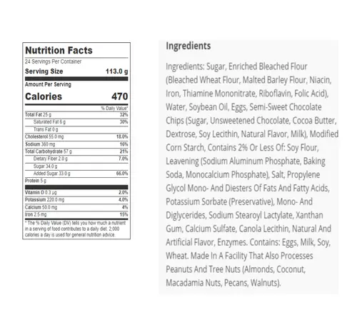 Otis Spunkmeyer Otis Spunkmeyer Individually Wrapped Wild Blueberry Muffins| 4 Oz, 12 Pack thumbnail 3