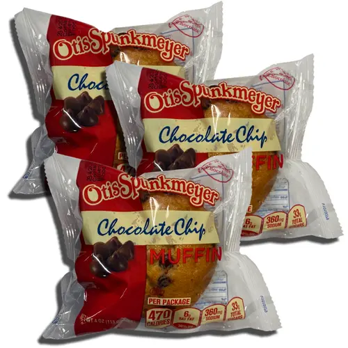 Individually Wrapped Chocolate Chip Muffins by Otis Spunkmeyer | 4 Ounce | Pack of 12 thumbnail 4