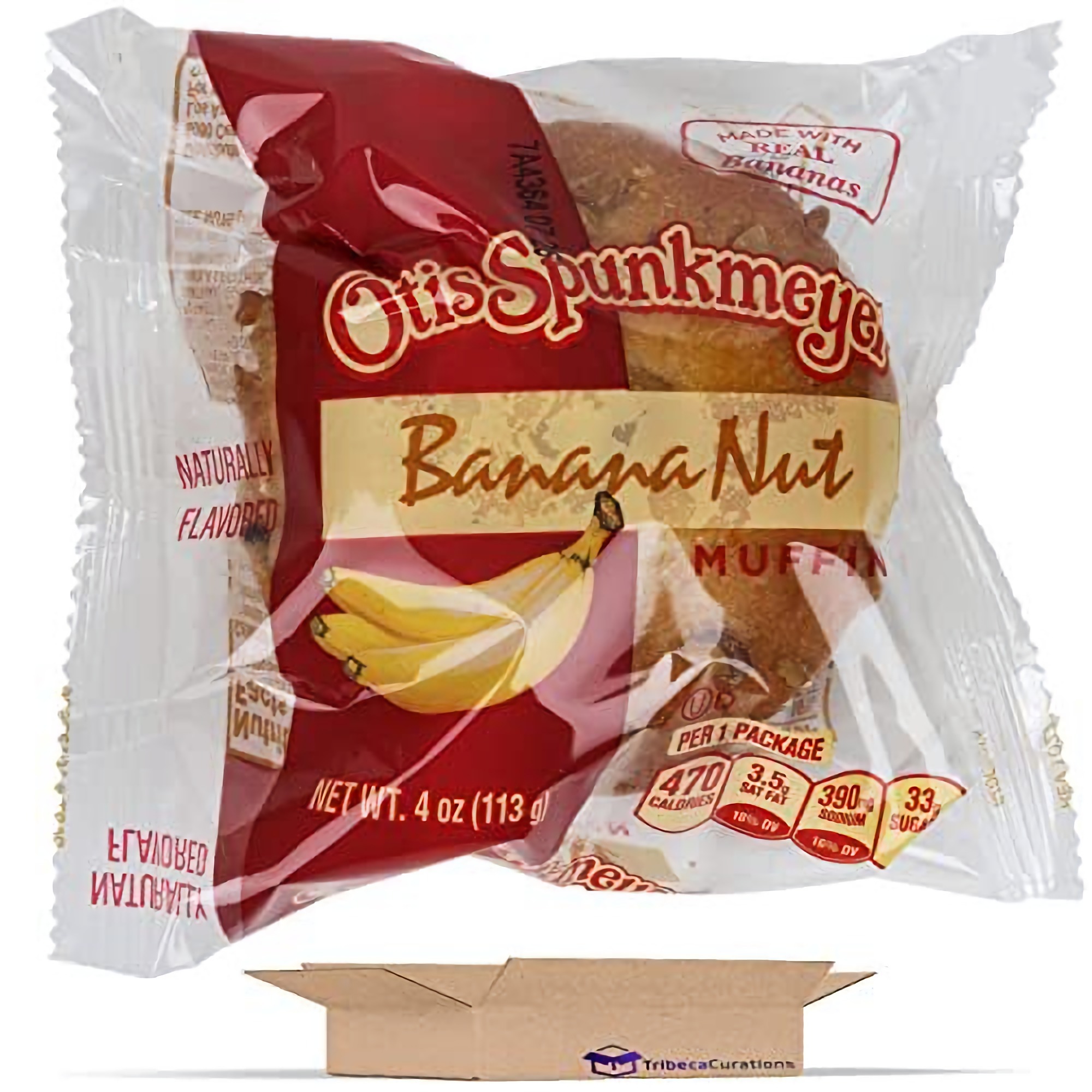 Individually Wrapped Banana Nut Muffins by Otis Spunkmeyer | 4 Ounce | Pack of 12 thumbnail 2