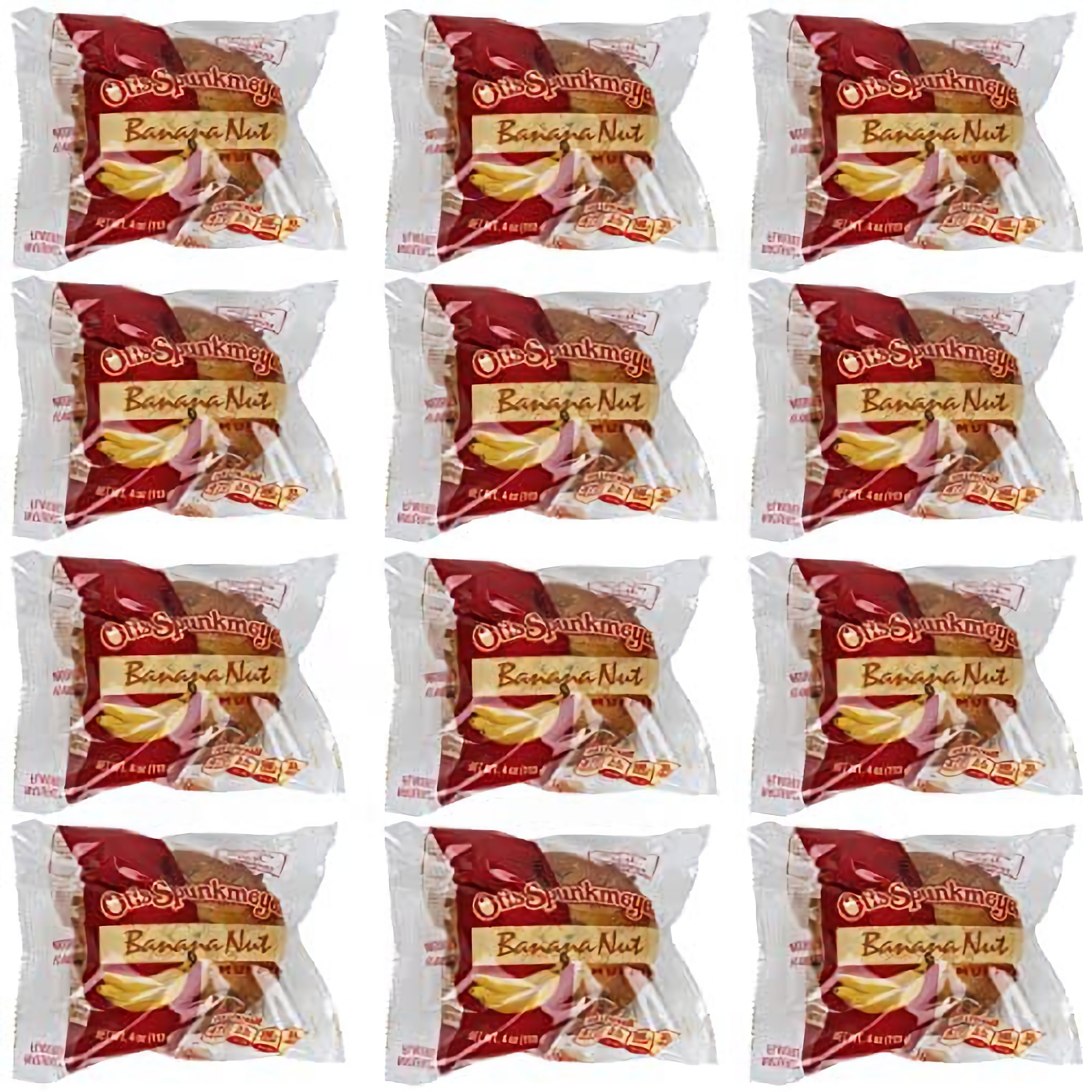Individually Wrapped Banana Nut Muffins by Otis Spunkmeyer | 4 Ounce | Pack of 12 thumbnail 3