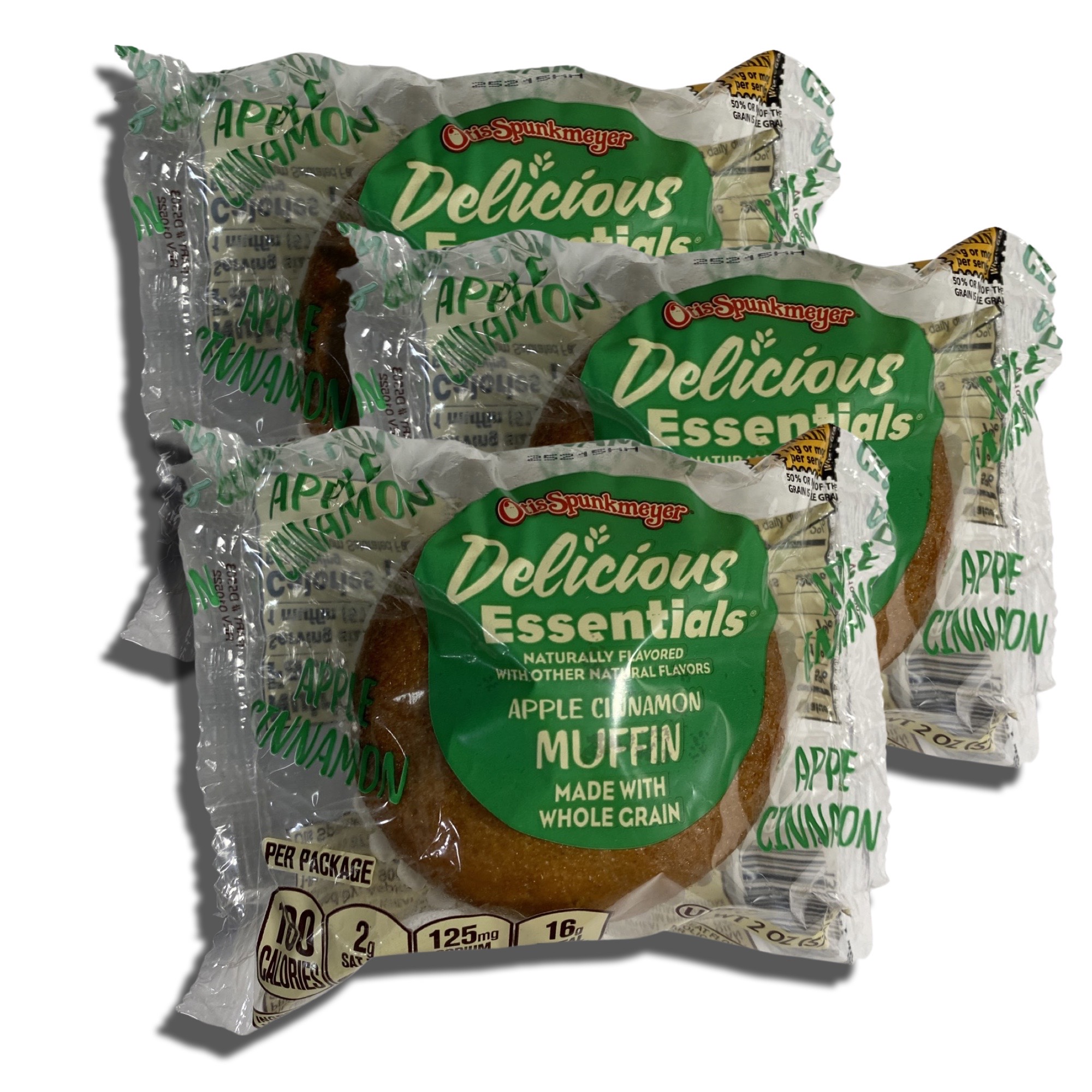 Delicious Essentials Apple Cinnamon Muffins Individually Wrapped   Baked by Otis Spunkmeyer | Value Pack of 12 thumbnail 4