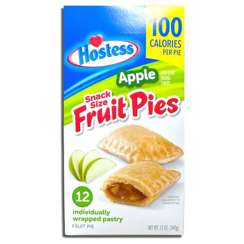 Hostess Snack Size 100 Calorie Mini Fruit Pies | 12 Count Box | Apple & Cherry Combo | Pack of 4 thumbnail 4