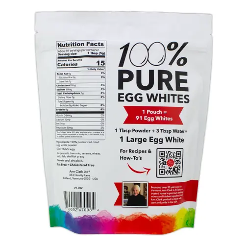 Ann Clark All Natural 100% Egg White Powder Made in USA, 1 lb thumbnail 4