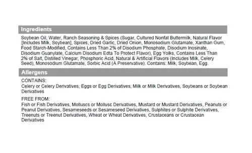 Hidden Valley Original Ranch Dressing | Kosher & Made in USA | 1 Gallon thumbnail 4