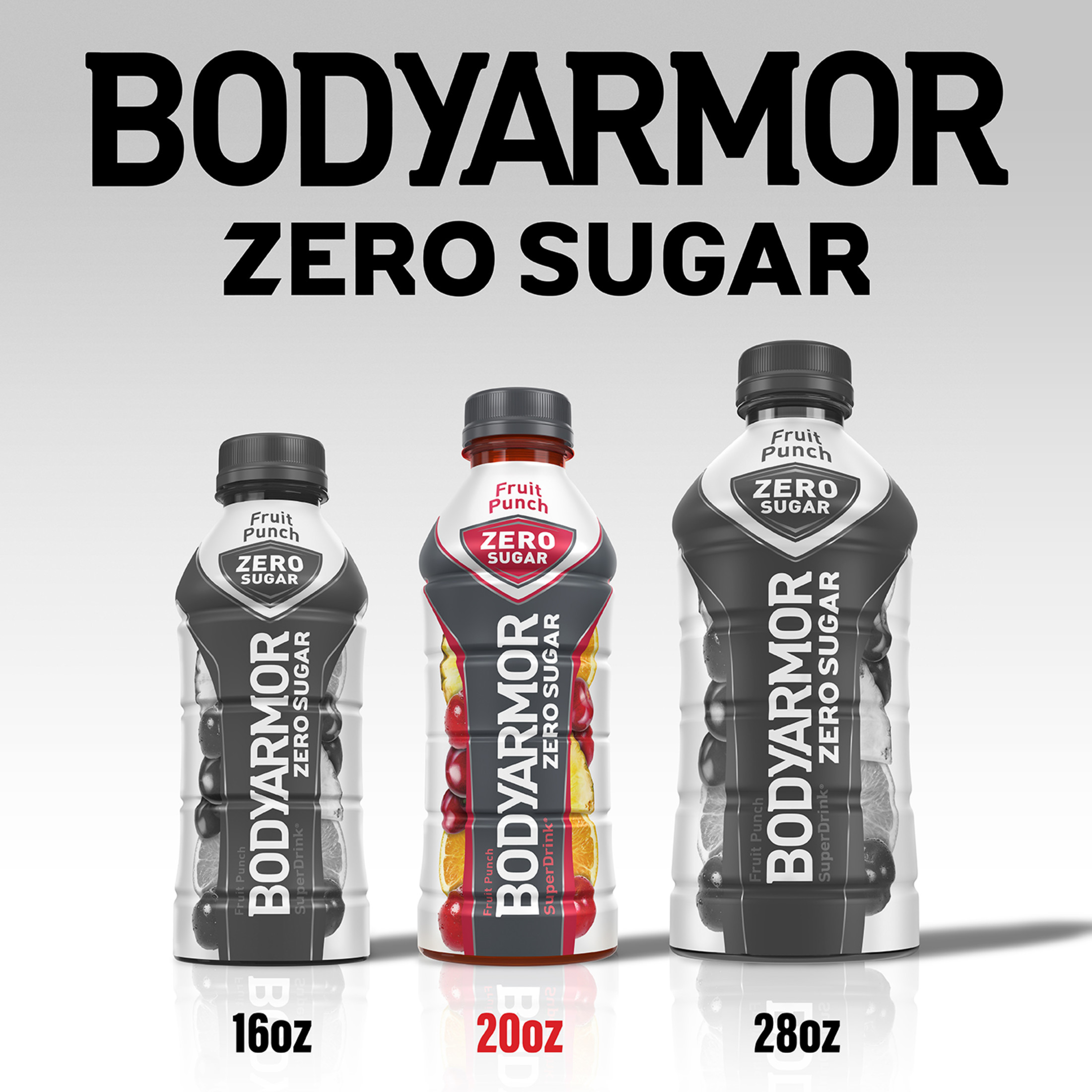 BODYARMOR ZERO Sugar Sports Drink Fruit Punch, 20 fl oz, 6 Pack thumbnail 2