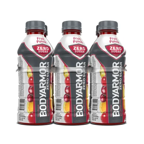 BODYARMOR ZERO Sugar Sports Drink Fruit Punch, 20 fl oz, 6 Pack thumbnail 4