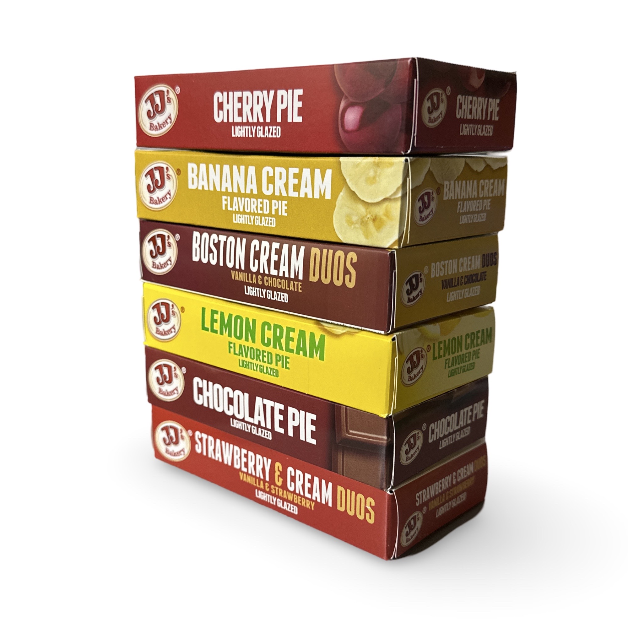 JJ's Bakery Glazed Pie Cream Flavored Variety Pack   4 Ounce Individually Boxed | Pack of 12 thumbnail 2