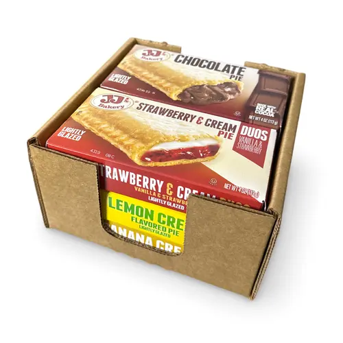 JJ's Bakery Glazed Pie Cream Flavored Variety Pack   4 Ounce Individually Boxed | Pack of 12 thumbnail 3