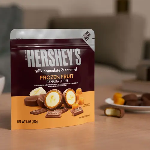 HERSHEYâ€™S Milk Chocolate & Caramel Banana, 8 oz. (Frozen) thumbnail 4