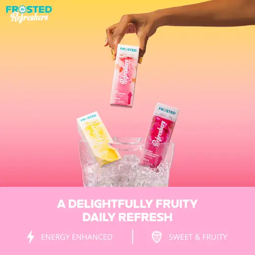 Cirkul Frosted Refreshers Berry Peach Acai Refresher Flavor Cartridge 1-pack thumbnail 4