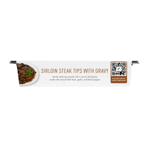 Kevin's Natural Foods Sirloin Steak Tips with Gravy, Fully Cooked Refrigerated Entree, 16 oz thumbnail 3