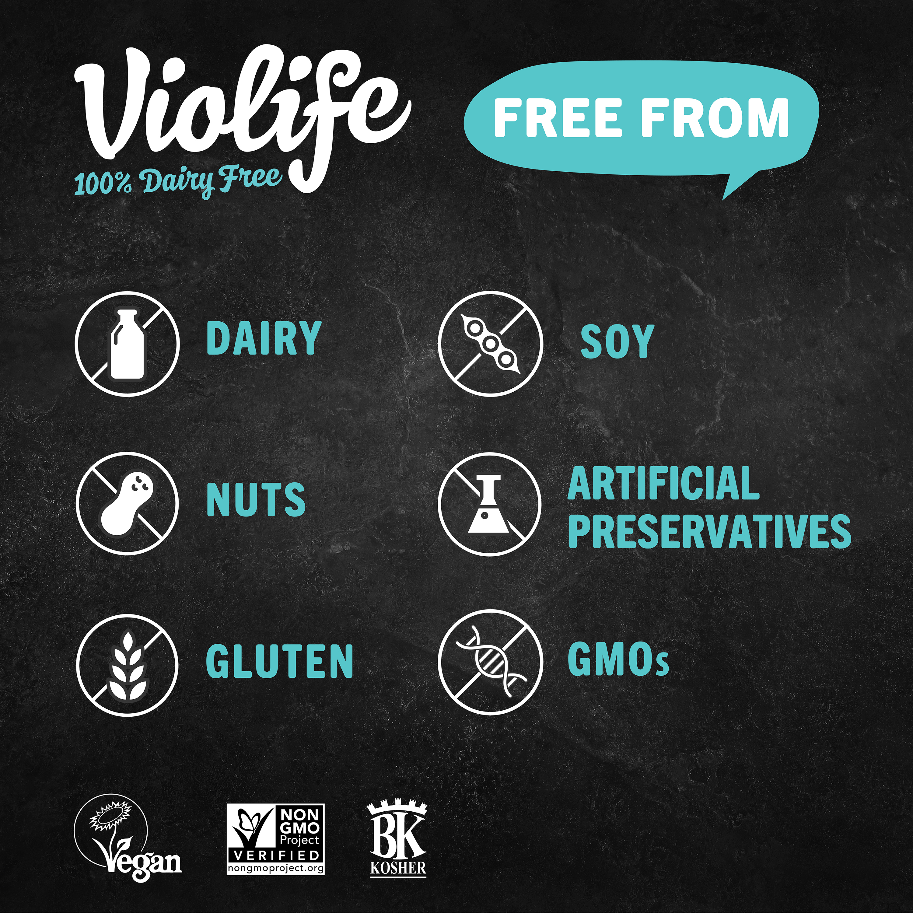 Violife Just like Sour Cream, Dairy-Free Vegan, 8.46 oz Tub (Refrigerated) thumbnail 2