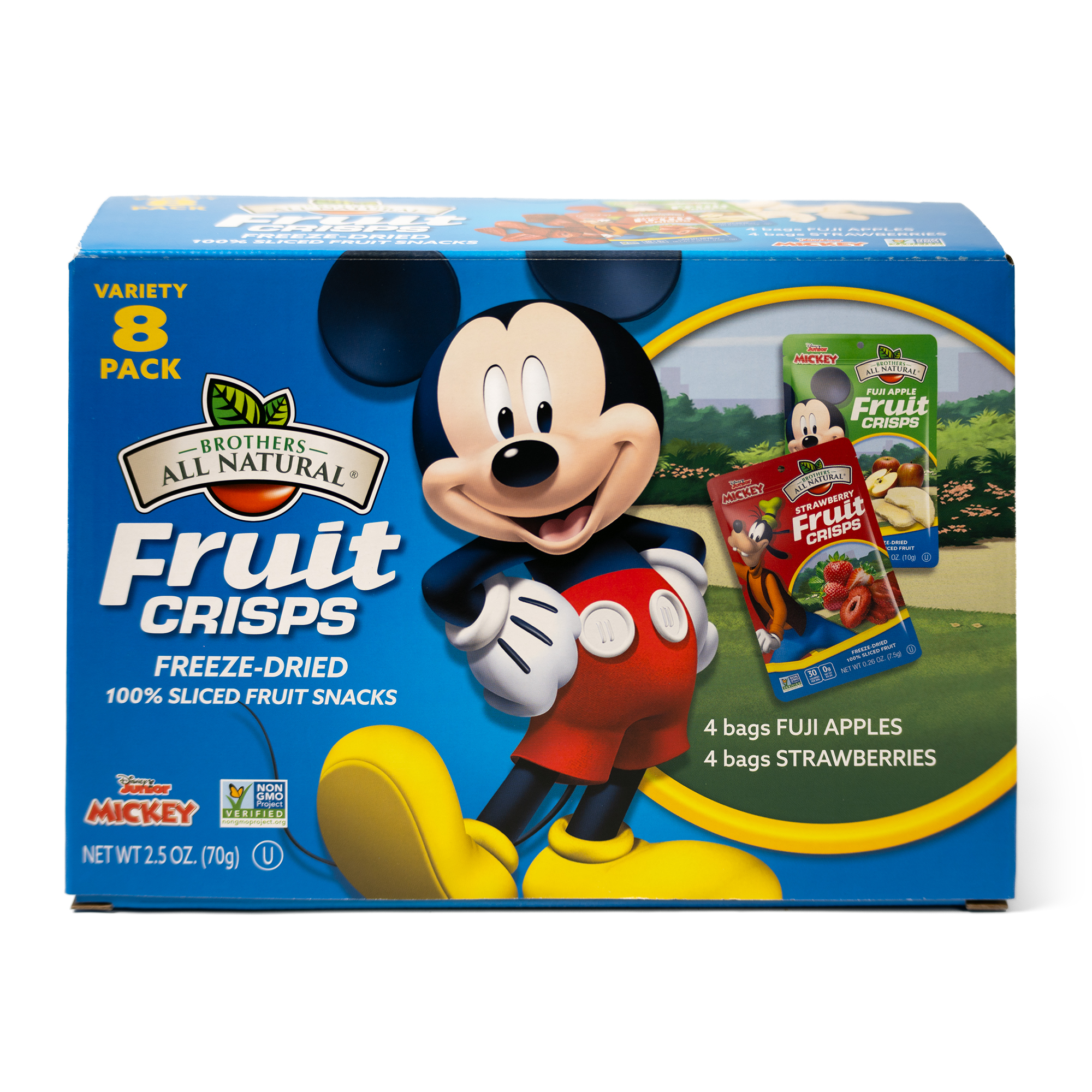 Disney Jr Mickey Freeze Dried Fruit Crisps 8PK thumbnail 2