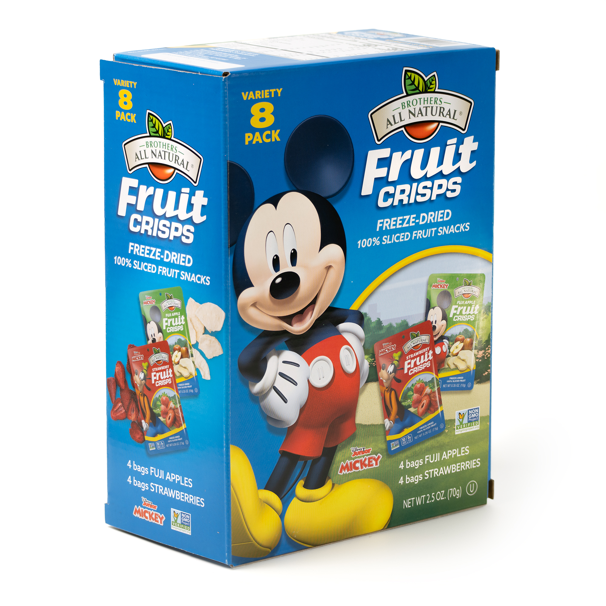 Disney Jr Mickey Freeze Dried Fruit Crisps 8PK thumbnail 3