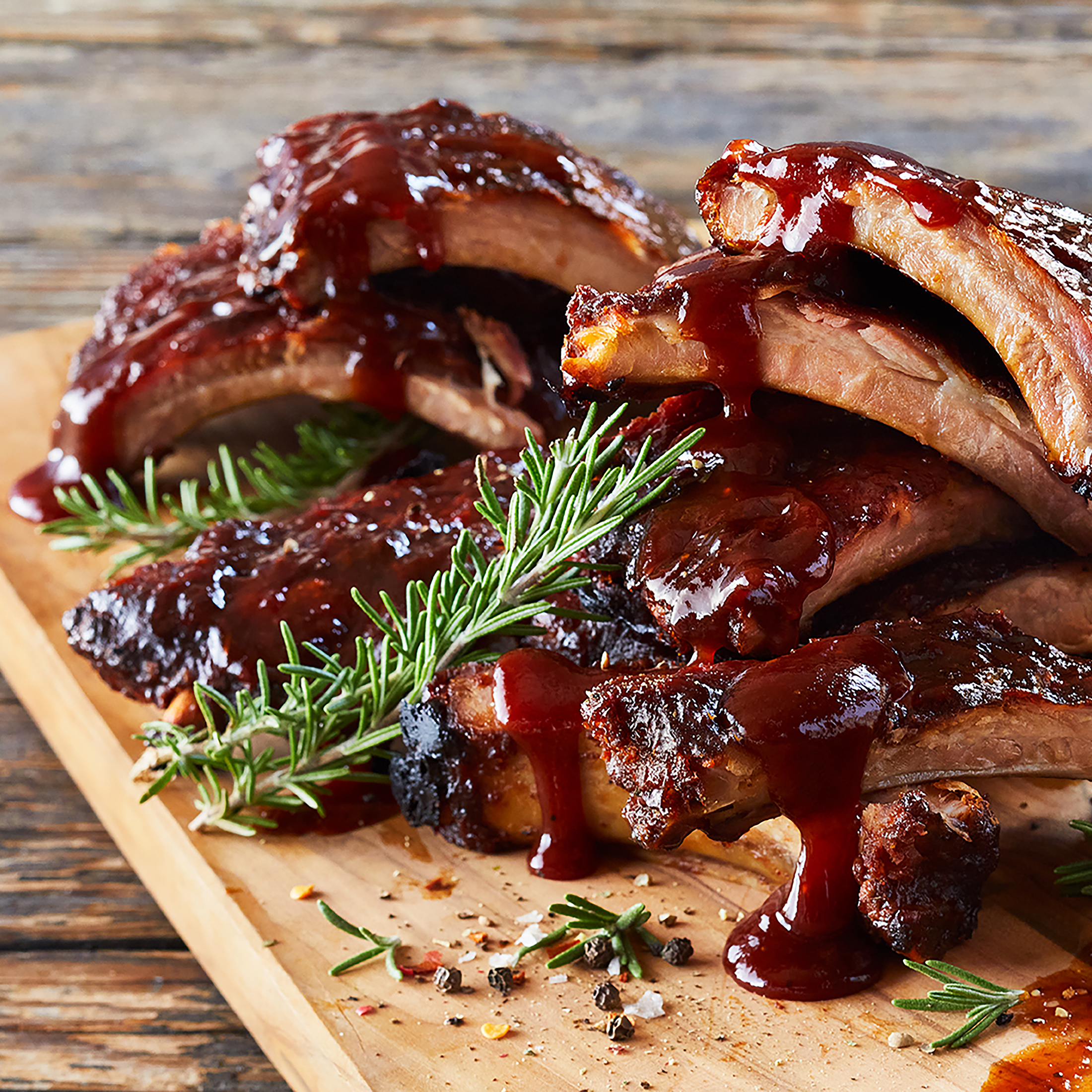 Jack Daniel's Tennessee Honey Baby Back Ribs, Fully Cooked, Ready to Heat, 1.5 lb (Refrigerated) thumbnail 3