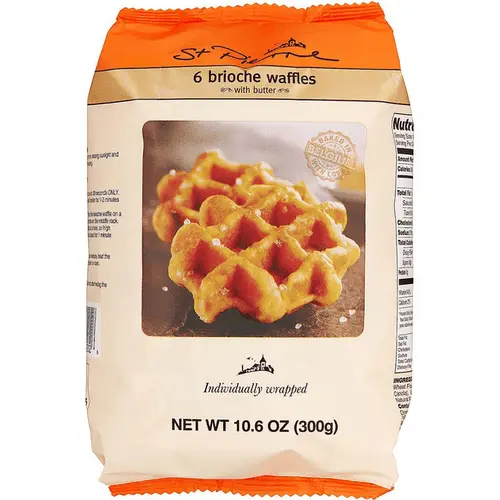 St. Pierre Brioche Waffles with Butter, 6 Ct, 10.6 oz thumbnail 2
