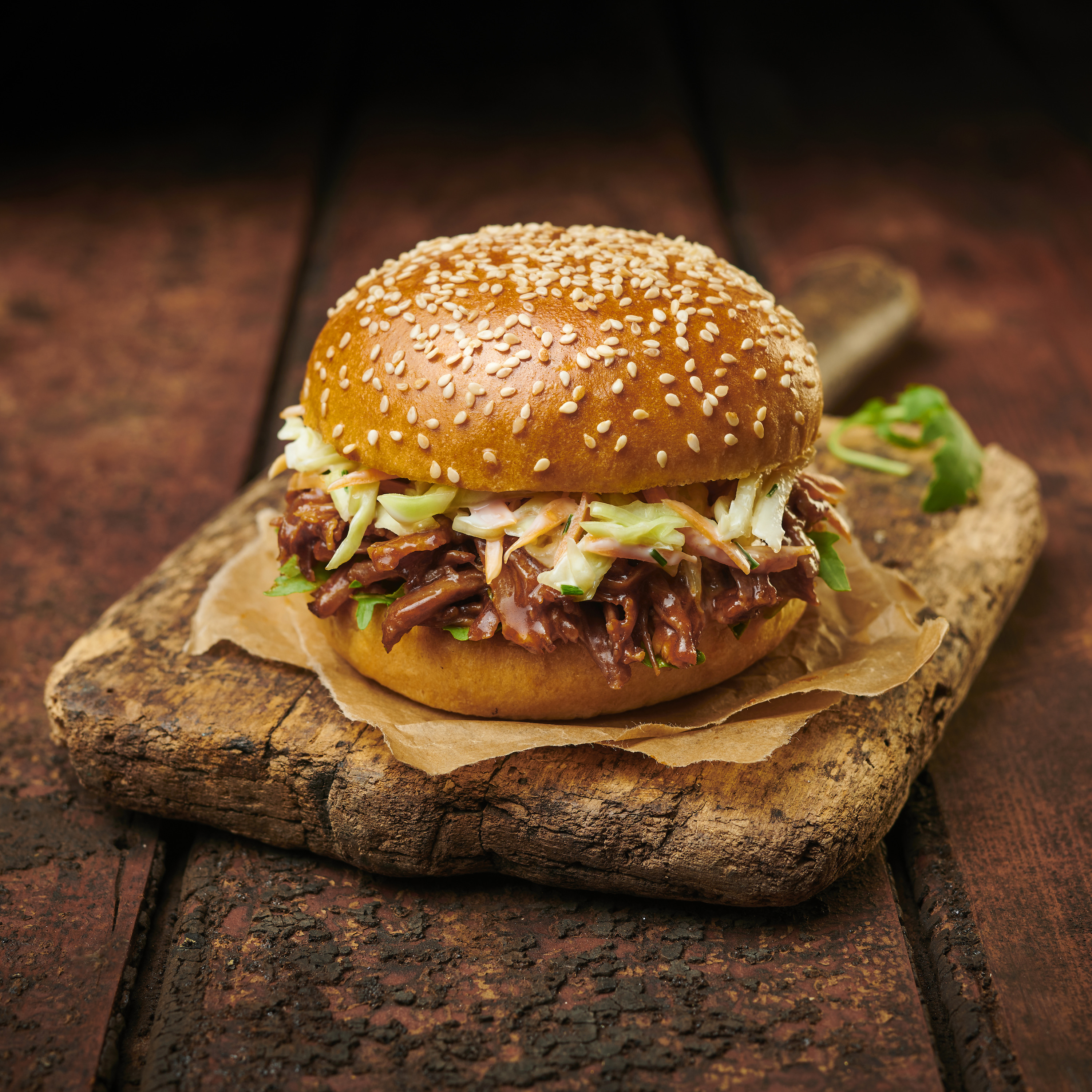 St. Pierre Brioche Sesame Seeded Burger Buns, Shelf-Stable, Regular, 4 Count thumbnail 3