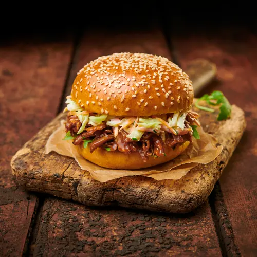 St. Pierre Brioche Sesame Seeded Burger Buns, Shelf-Stable, Regular, 4 Count thumbnail 3