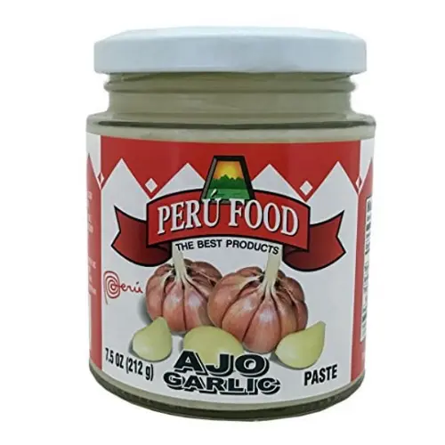Peru Food Garlic Paste - Ajo en Pasta 7.5oz
