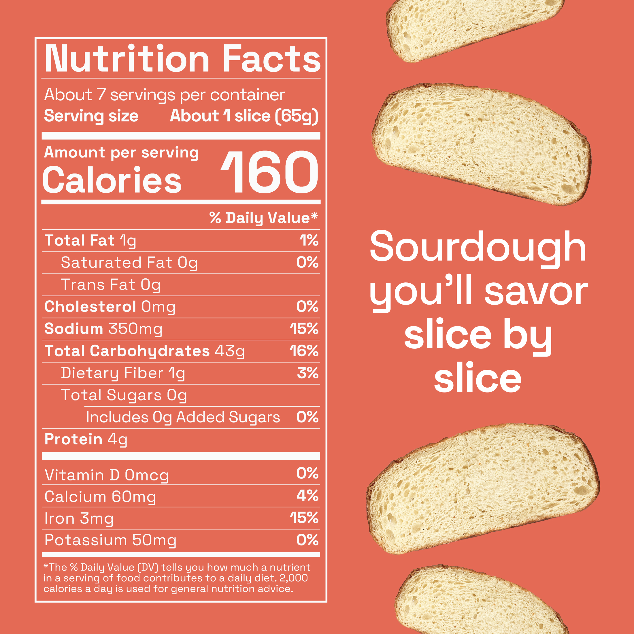 Essential Classic Sourdough Sliced Bread 16oz thumbnail 4