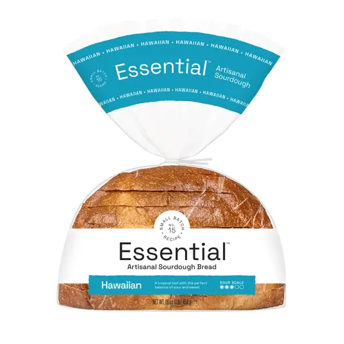 Essential Hawaiian Sliced Sourdough Loaf, Non-GMO, 16 oz.