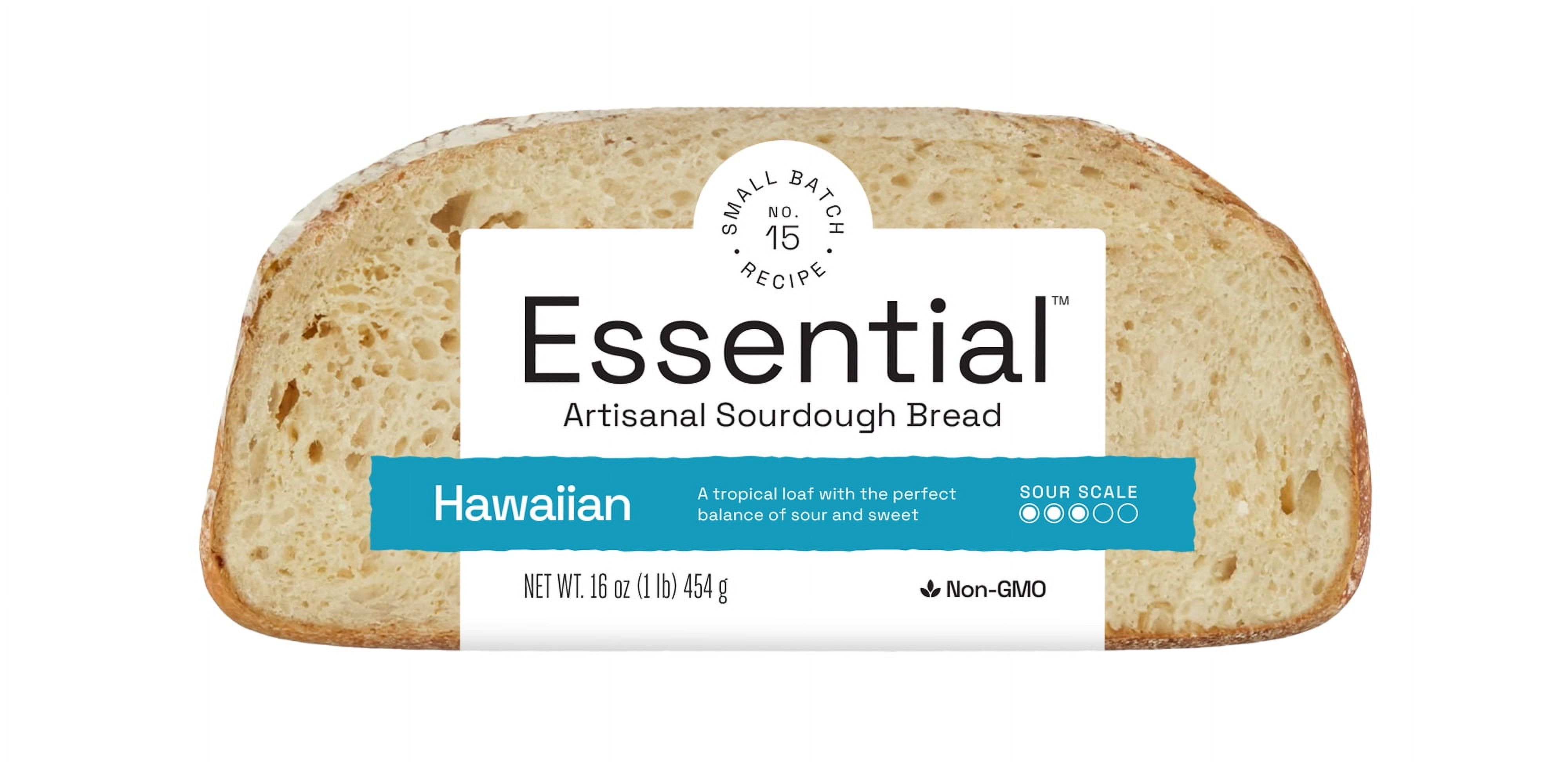 Essential Hawaiian Sliced Sourdough Loaf, Non-GMO, 16 oz. thumbnail 3
