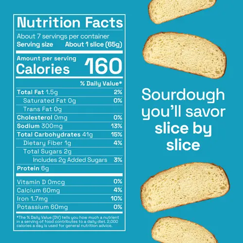 Essential Hawaiian Sliced Sourdough Loaf, Non-GMO, 16 oz. thumbnail 4