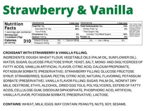 7Days Soft Croissant, Variety Pack, 2.65oz (Pack of 24) thumbnail 4