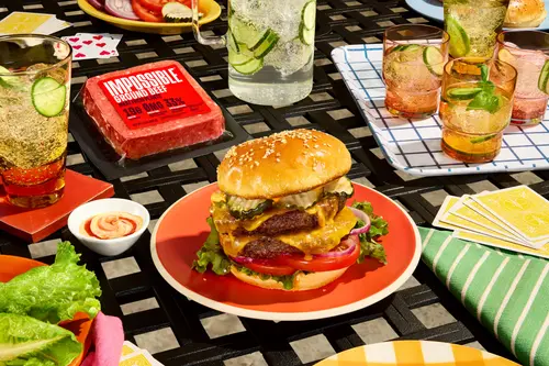 Impossible Foods Ground Beef Meat from Plants, 12 oz Brick (Refrigerated) thumbnail 3