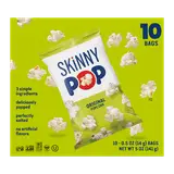 SkinnyPop Gluten-Free Original Popcorn, 0.5 oz Snack-Size Bags, 10 Count thumbnail 2