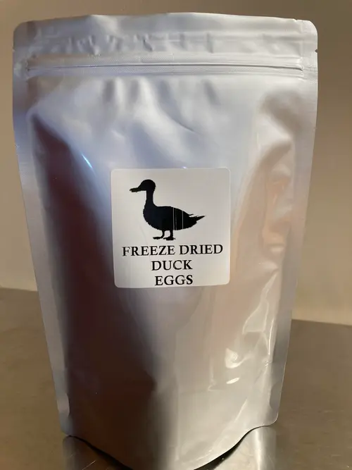12 Freeze Dried Duck Eggs approximately 8 oz thumbnail 3