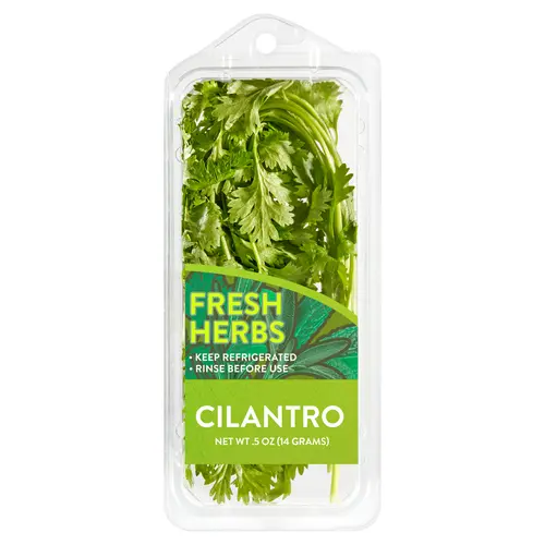 Fresh Cut Cilantro, 0.5 oz Clamshell