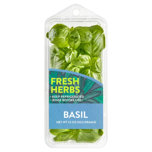 Fresh Basil, 1.5 oz Clamshell